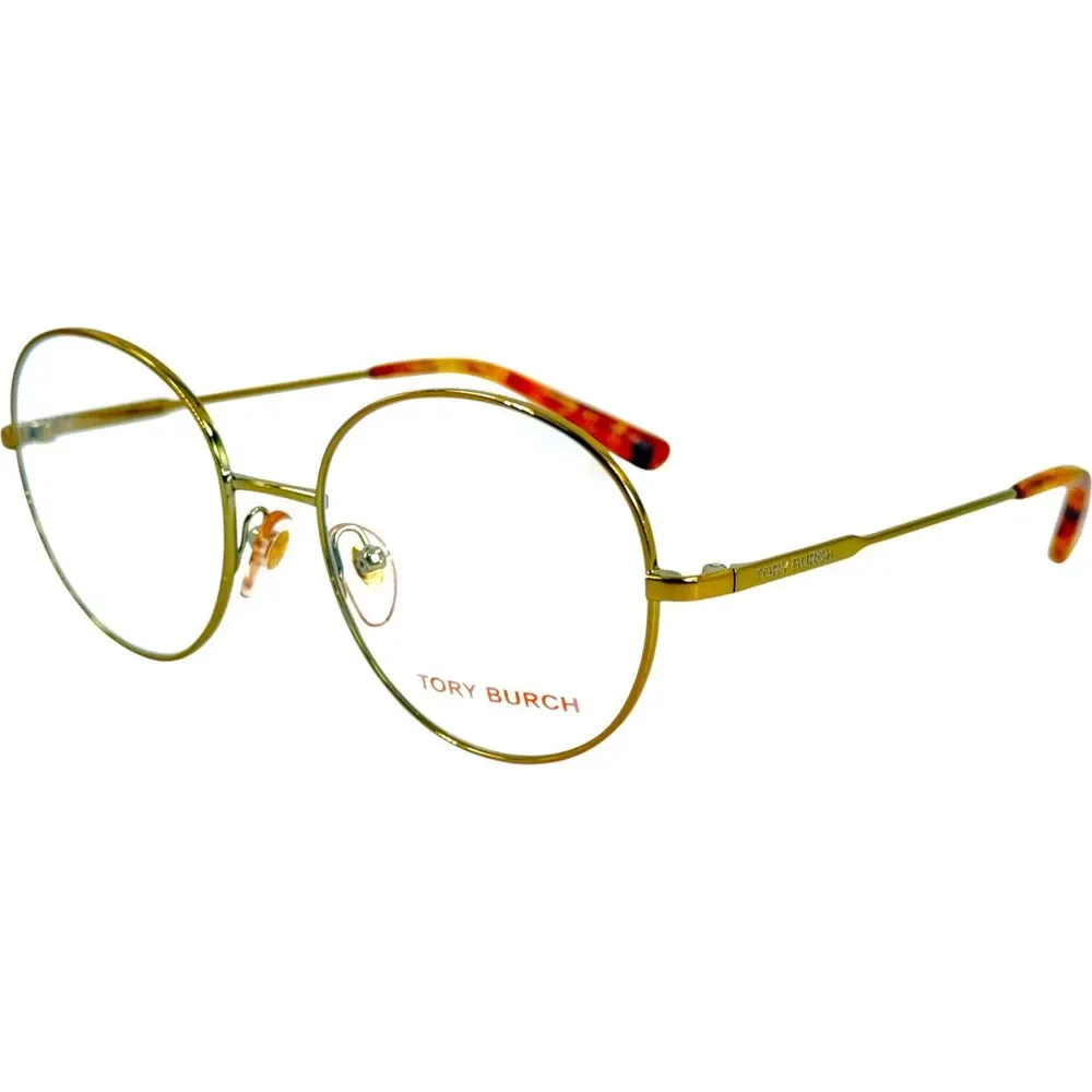Tory Burch TY1057 Womens Eyeglass Frame 3160 Shiny Gold